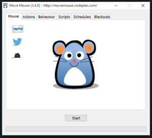 Mover el ratón automáticamente [Windows]